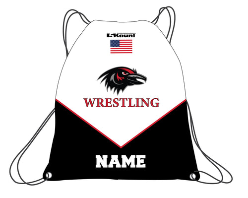 Robbinsville Wrestling Sublimated Drawstring Bag - 5KounT2018