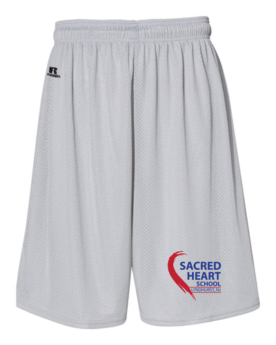 Sacred Heart Russell Athletic Tech Shorts - Gray - 5KounT2018