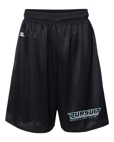 Pursuit Wrestling Club Russell Athletic Tech Shorts - Black