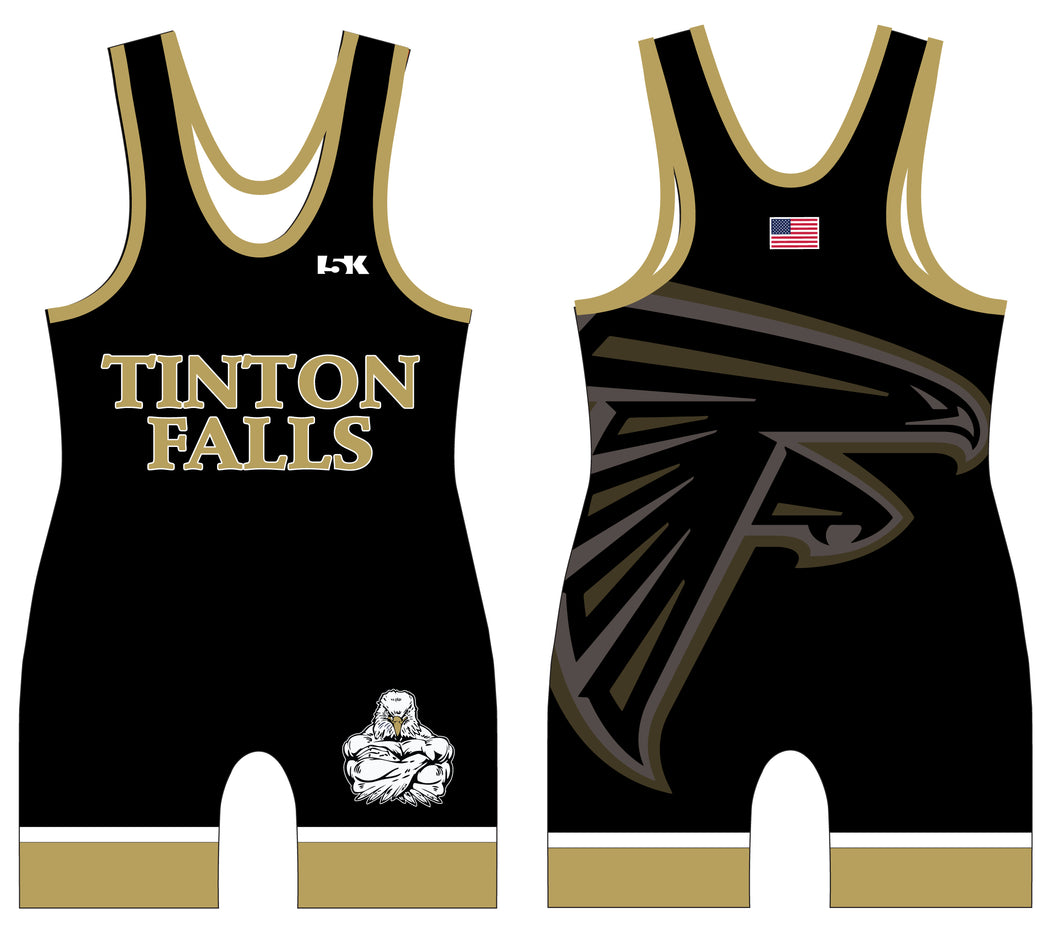 Tinton Falls Wrestling Sublimated Men's Singlet - Design 1 - 5KounT