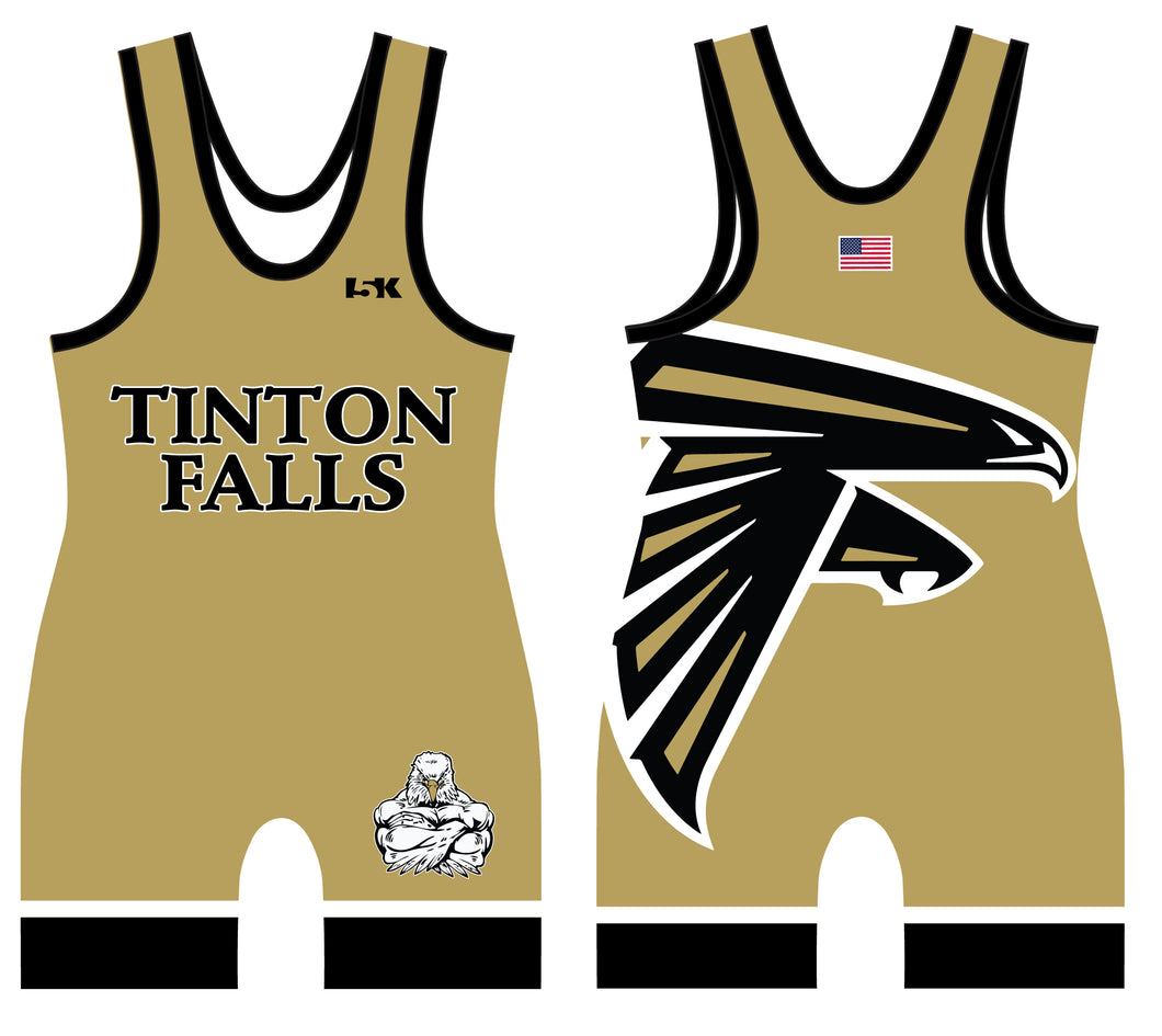 Tinton Falls Wrestling Sublimated Men's Singlet - Design 3 - 5KounT