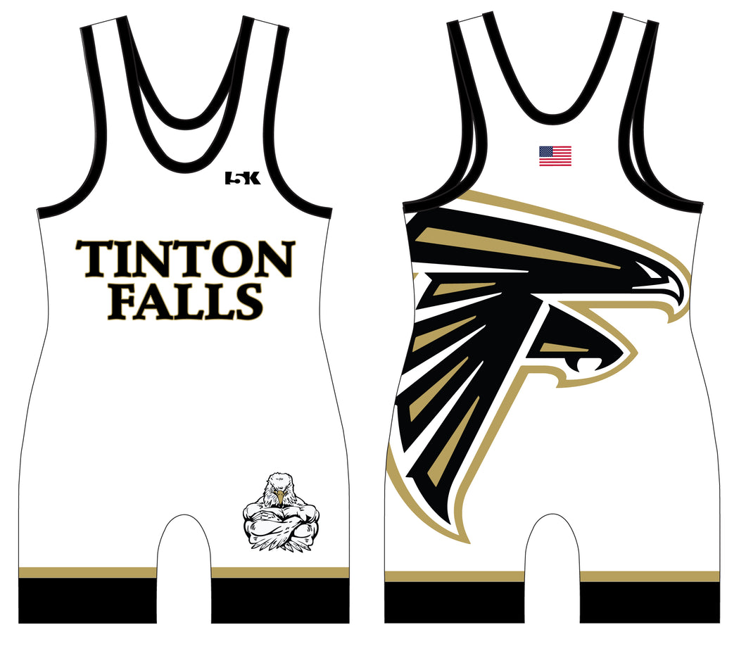 Tinton Falls Wrestling Sublimated Men's Singlet - Design 6 - 5KounT