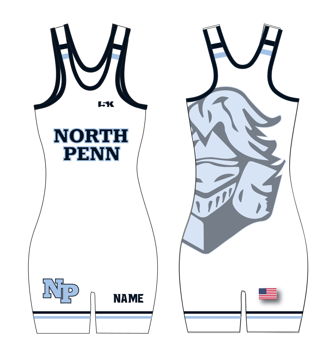 North Penn Wrestling Sublimated Women's Singlet (Design 4)