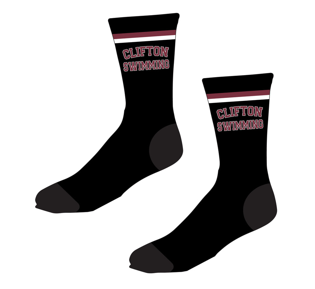 Clifton Swimming Sublimated Socks - 5KounT