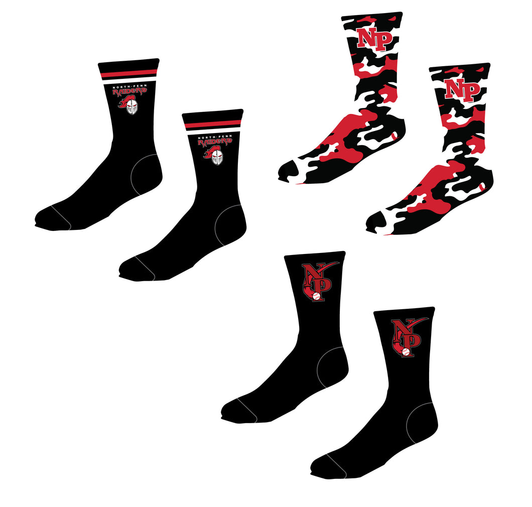 North Penn Baseball Sublimated Socks - 5KounT