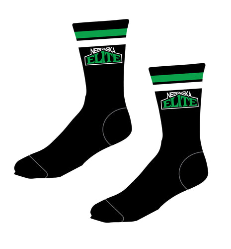 Nebraska Elite Sublimated Socks - 5KounT