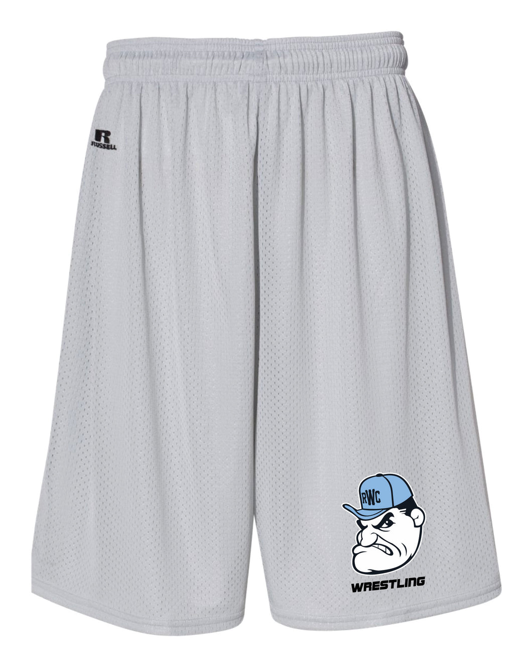 Rebel Wrestling Russell Athletic Tech Shorts - Gray