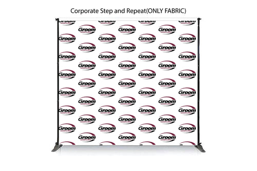 Groom Construction Sublimated Step and Repeat - 5KounT