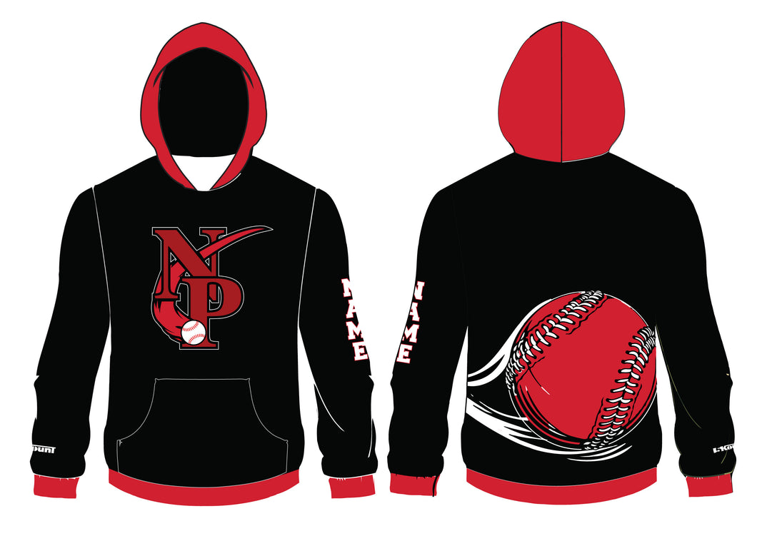 North Penn Baseball Sublimated Hoodie - Design 2 - 5KounT
