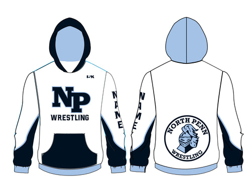 North Penn Wrestling Sublimated Hoodie (Design 6)