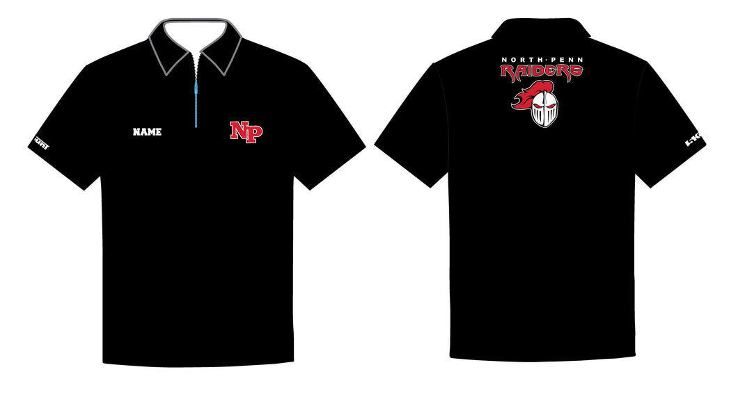 North Penn Baseball Sublimated Polo Shirt - 5KounT