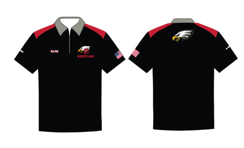 Eagle Wrestling Sublimated Polo Shirt - Design 2 - 5KounT