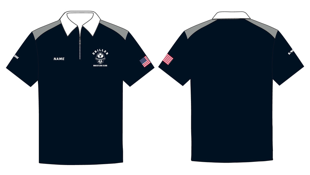 Driller Wrestling Club Sublimated Polo - 5KounT