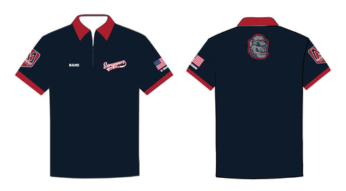 Scrappers Baseball Sublimated Polo Shirt - 5KounT