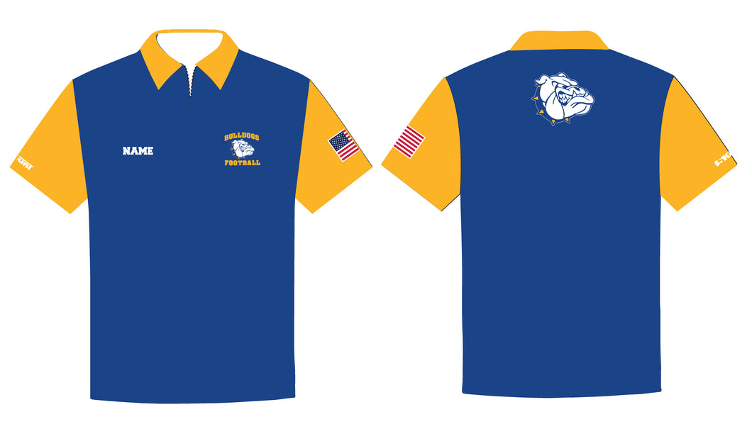 BBYC Bulldogs Football Sublimated Polo Shirt