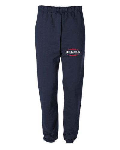 Secaucus Football Cotton Sweatpants - Navy - 5KounT2018