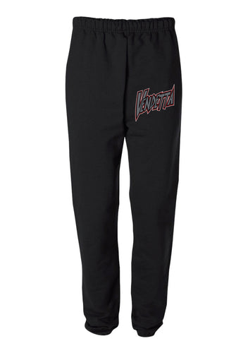 Vendetta Softball Russell Athletic Cotton Sweatpants - Black