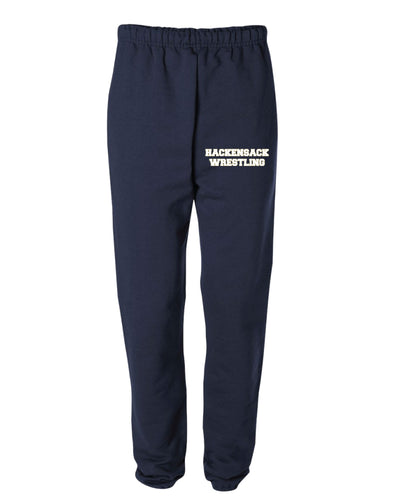Hackensack Wrestling Russell Athletic Cotton Sweatpants - Navy