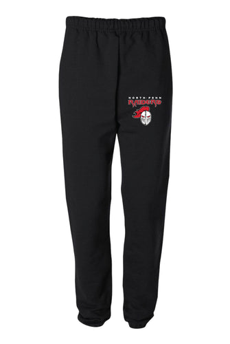 North Penn Baseball Cotton Sweatpants - Black (Design 1) - 5KounT