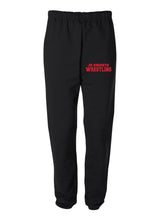 Jr. Knights Wrestling Cotton Sweatpants - Black - 5KounT