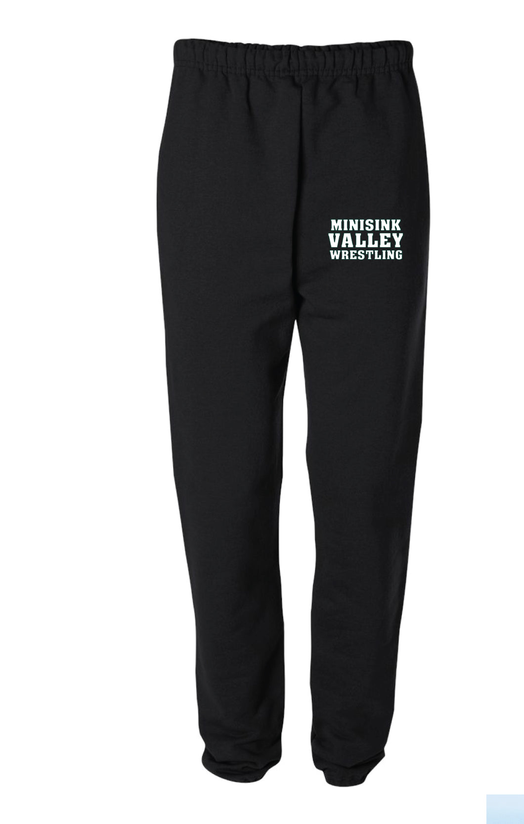 Minisink Valley Wrestling Cotton Sweatpants - Black - 5KounT