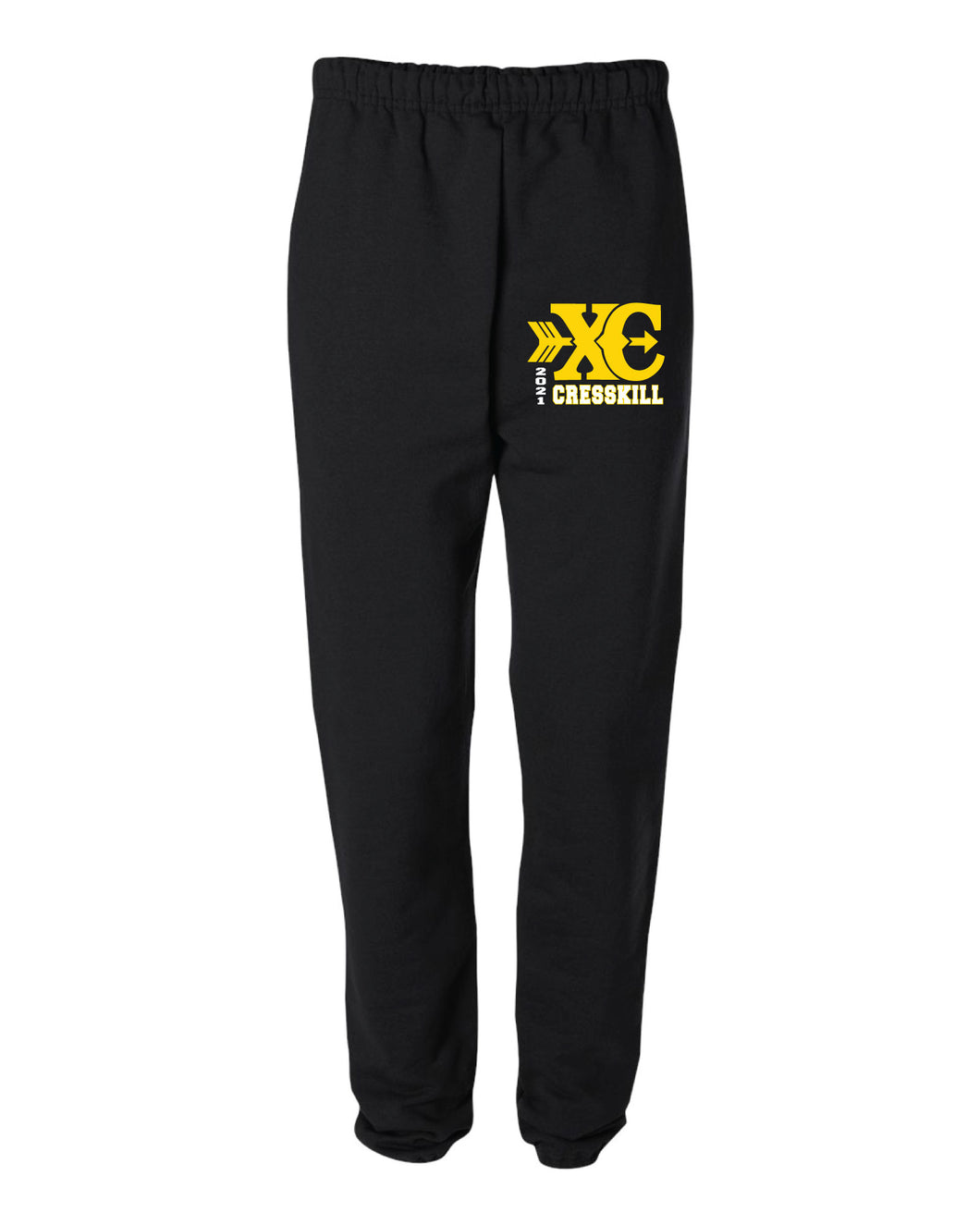 Cresskill XC Cotton Sweatpants - Black - 5KounT