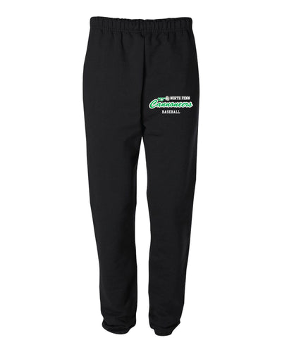 North Penn Cannoneers Baseball Cotton Sweatpants - Black