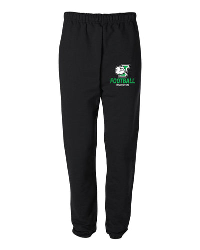 Irvington Football Cotton Sweatpants - Black - 5KounT