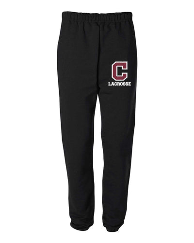 Clifton Lacrosse Cotton Sweatpants - Black