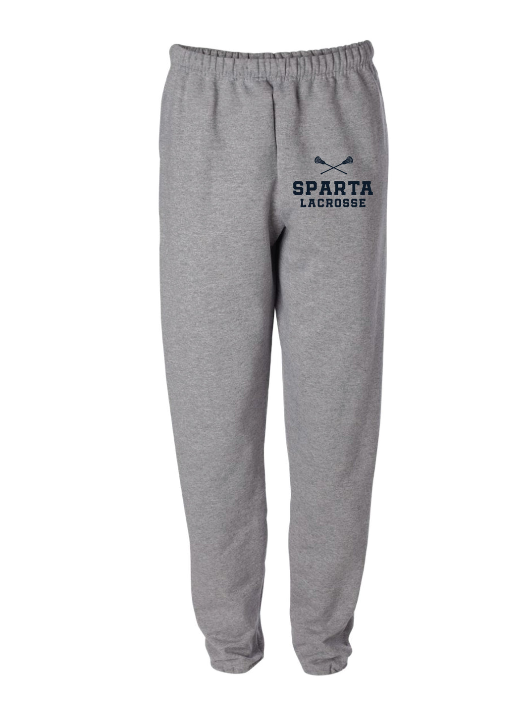 Sparta Lacrosse Cotton Sweatpants - Gray - 5KounT