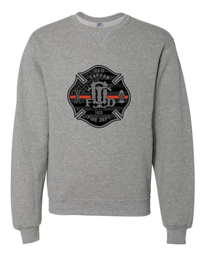 Old Tappan Fire Dept Russell Athletic Cotton Crewneck Sweatshirt - 5KounT2018