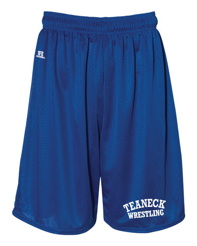 Teaneck Wrestling Russell Athletic Tech Shorts - Royal - 5KounT2018