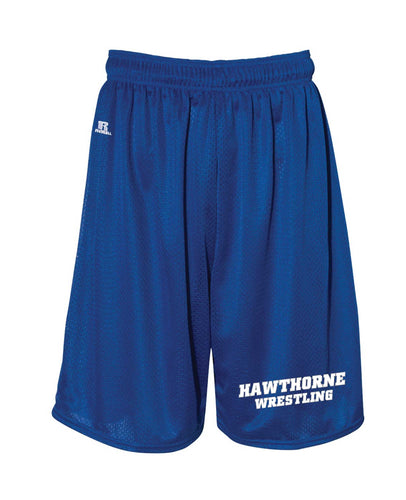 Hawthorne Wrestling Russell Athletic Tech Shorts - Royal