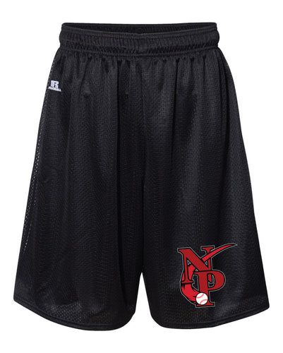 North Penn Baseball Russell Athletic Tech Shorts - Black (Design 2) - 5KounT