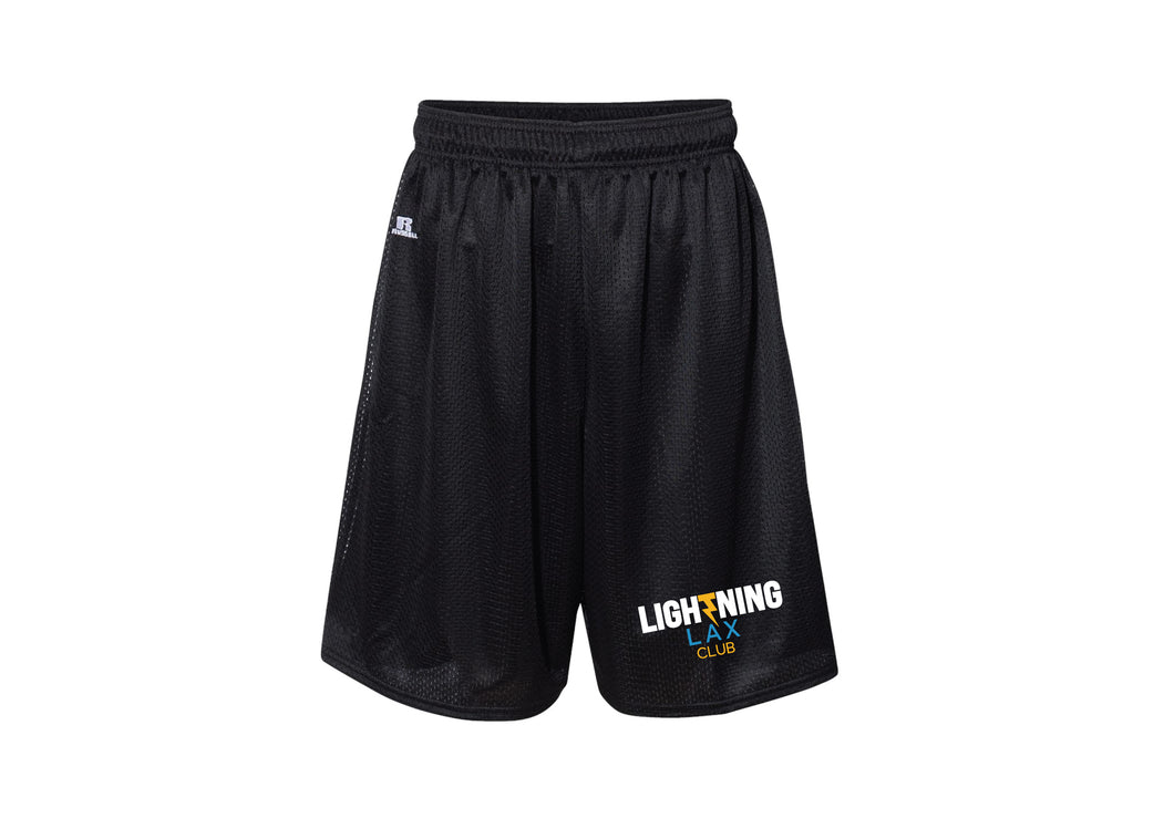 Lightning Lax Russell Athletic Tech Shorts - Black - 5KounT2018