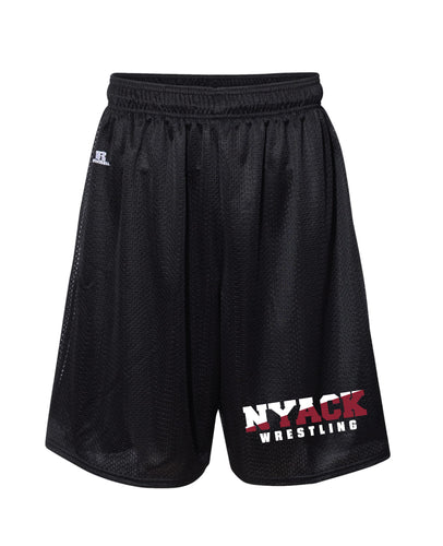 Nyack Wrestling Athletic Shorts - Black