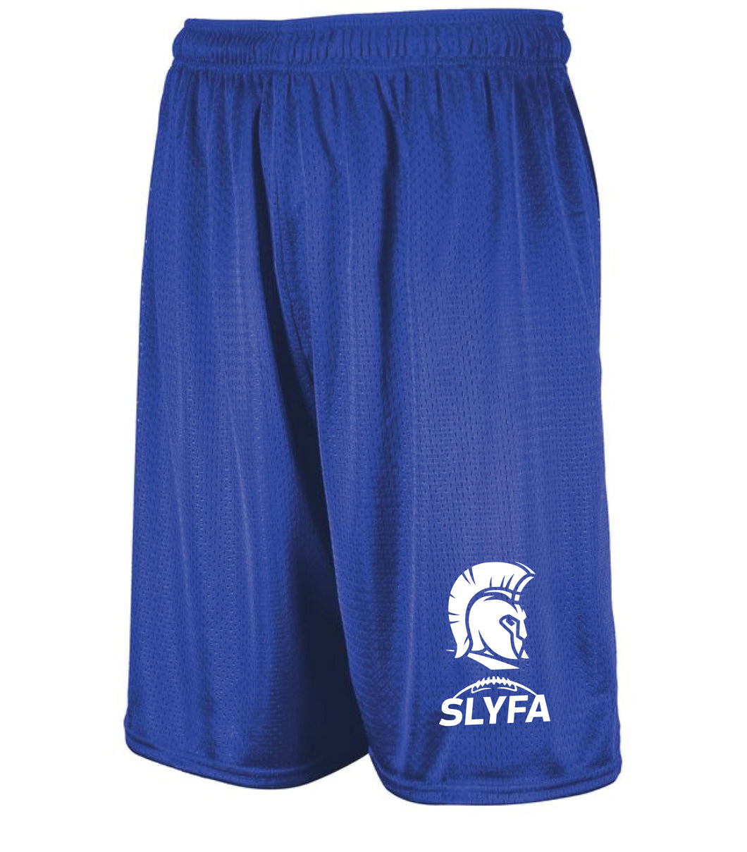 SLYFA (Lehigh Valley) Russell Athletic Tech Shorts - Royal - 5KounT