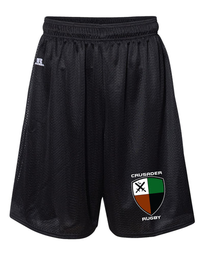 Crusader Rugby Russell Athletic Tech Shorts - Black - 5KounT