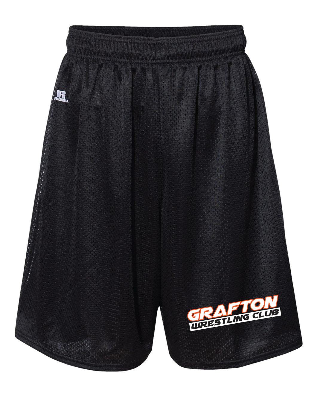 Grafton Wrestling Russell Athletic Tech Shorts - Black - 5KounT