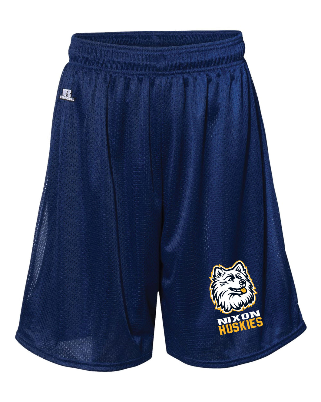 Nixon Huskies School Russell Athletic Tech Shorts - Navy - 5KounT