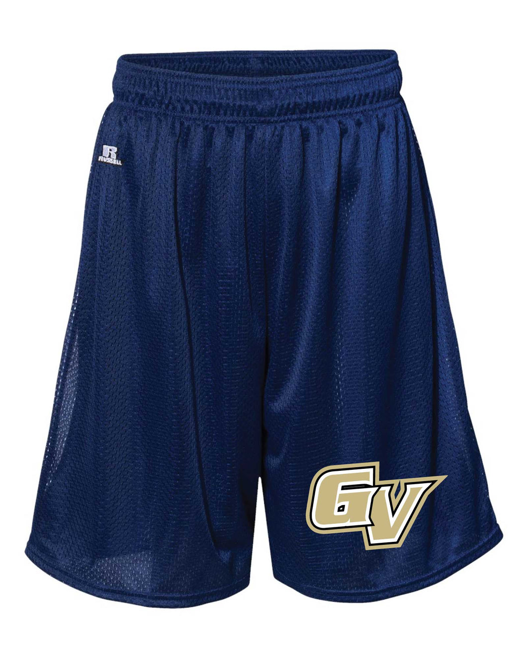 Golden Valley Wrestling Russell Athletic Tech Shorts - Navy - 5KounT