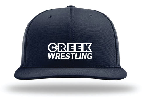 Creek Wrestling FlexFit Hat - Navy - 5KounT2018