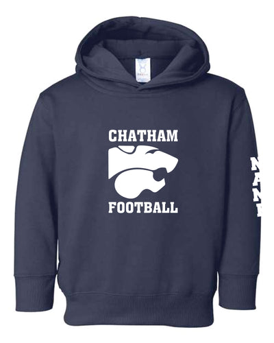 Chatham Football Toddler Sized Cotton Hoodie - Navy
