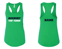 Roxbury Soccer Ladies' Cotton Tank Top "Turf Terror" - Kelly Green