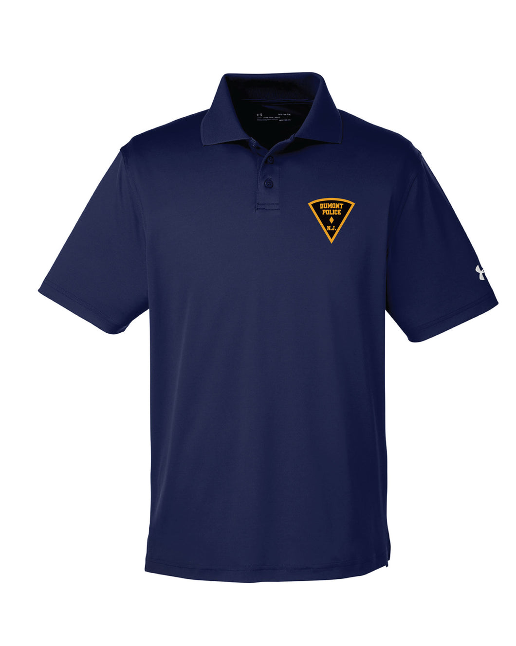 Dumont Police Under Armour Polo Shirt - Navy (Design 2) - 5KounT