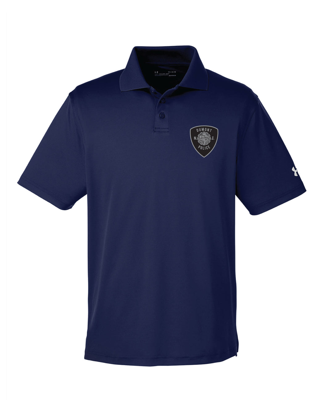 Dumont Police Under Armour Polo Shirt - Navy (Design 3) - 5KounT