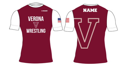 Verona Wrestling Sublimated Compression Shirt - 5KounT2018