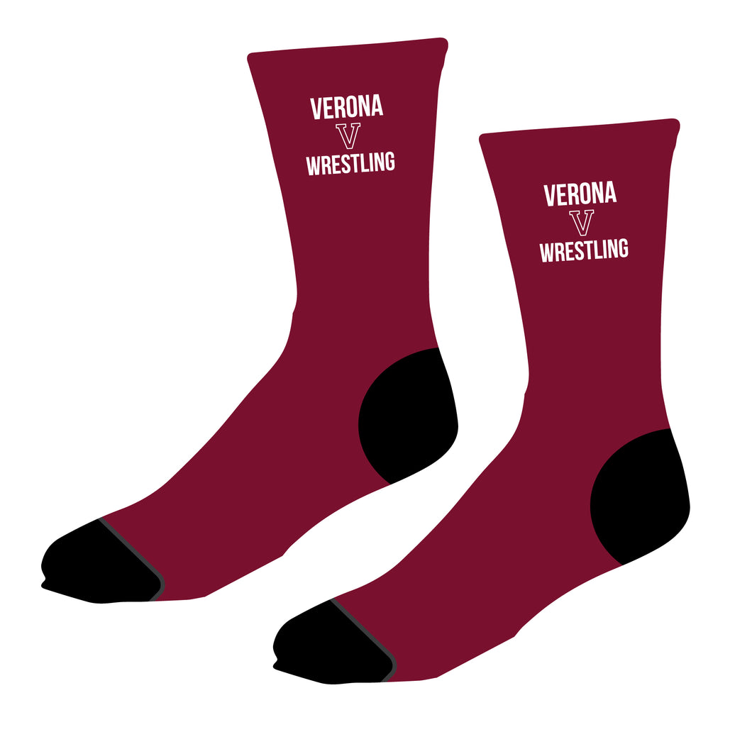 Verona Wrestling Sublimated Socks - 5KounT2018