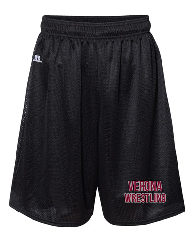 Verona Wrestling Russell Athletic Tech Shorts - Black - 5KounT2018
