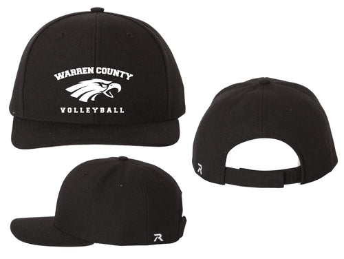 Warren County Volleyball Adjustable Baseball Cap - Black - 5KounT